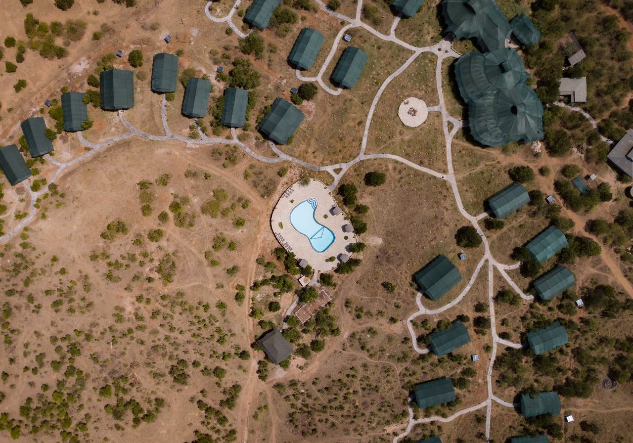 Drone shot